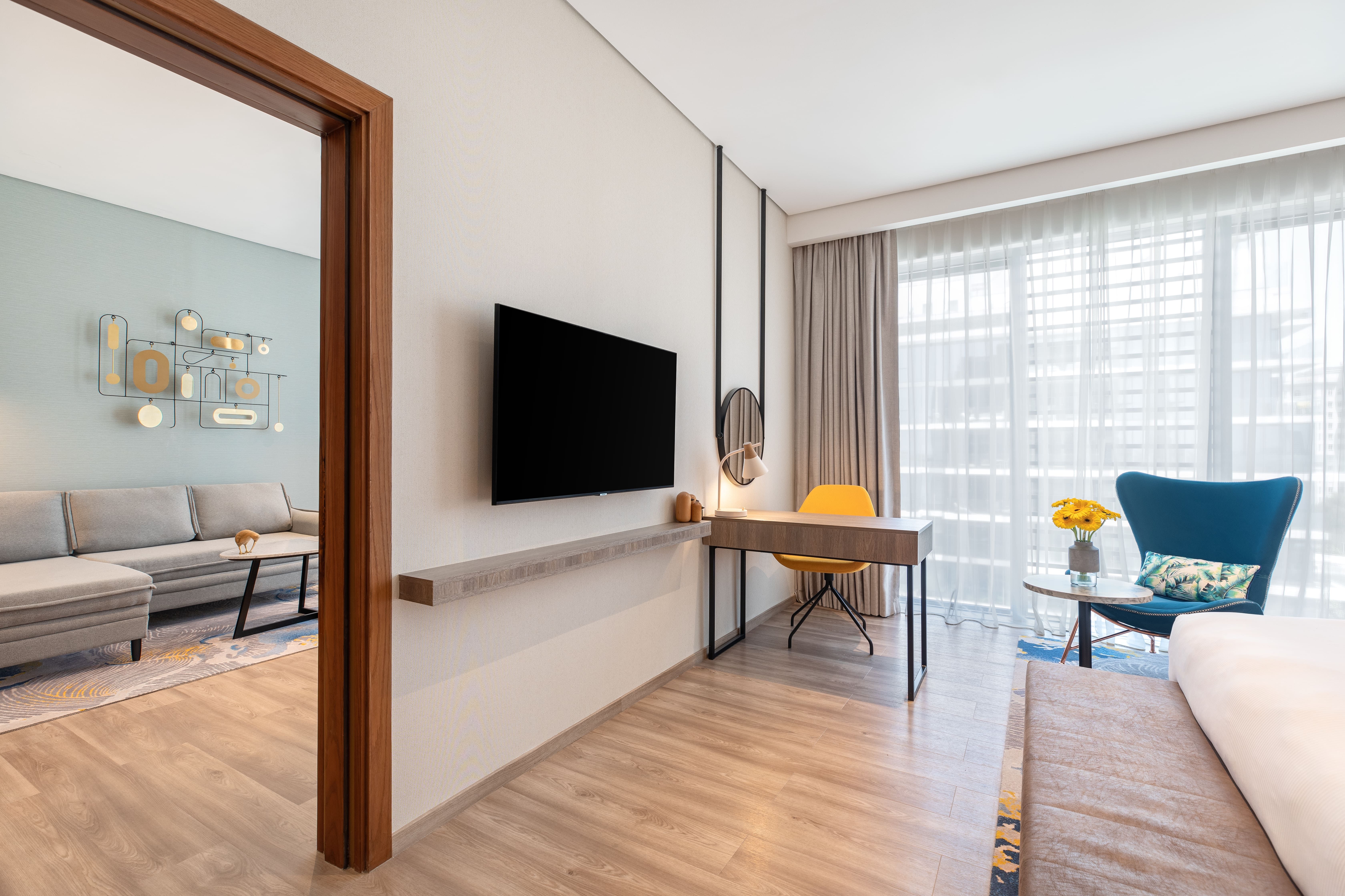 Family Suite with Sofa Bed City View