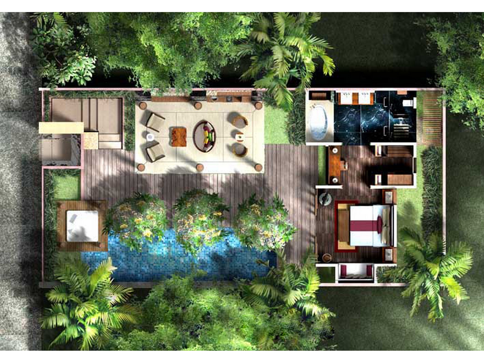 ONE BEDROOM POOL VILLA 