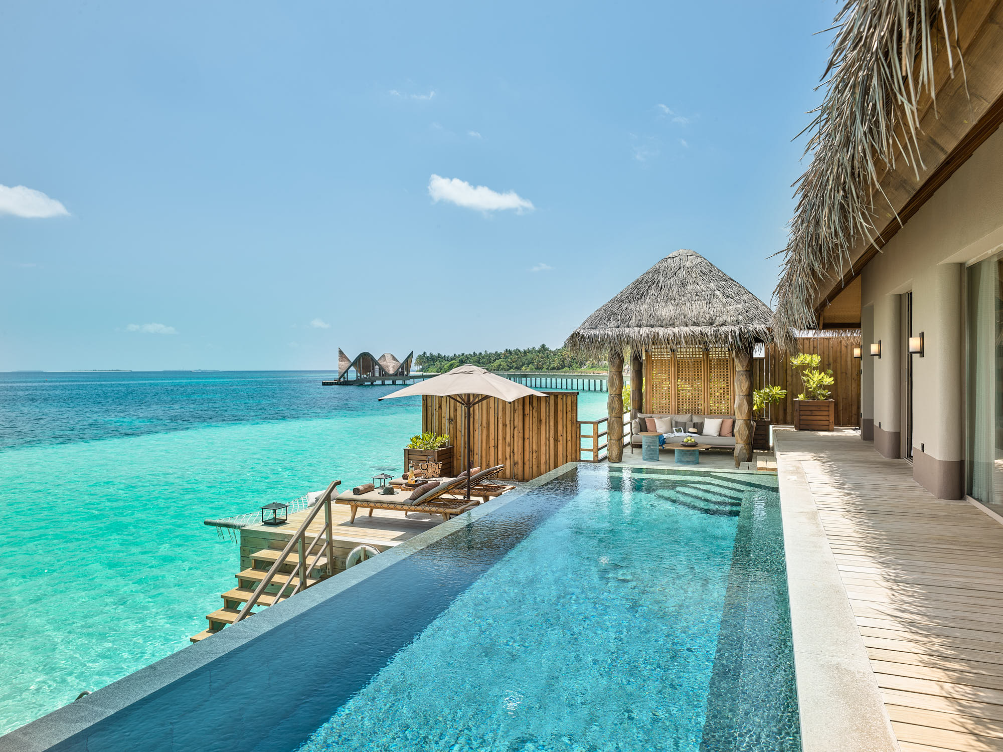 Sunset Water Villa with Pool