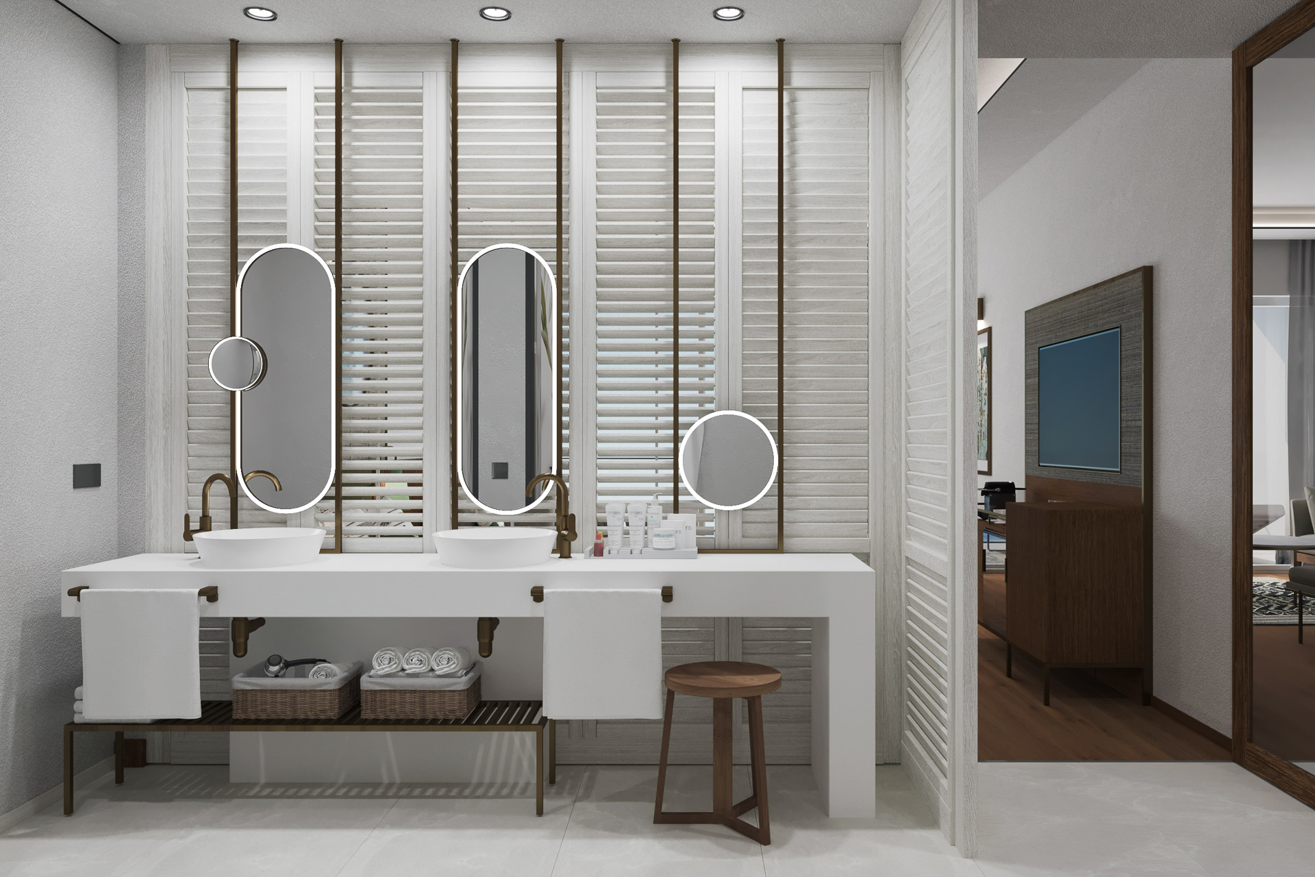 Deluxe Swim-Up Room Sea View ( Community Zone )