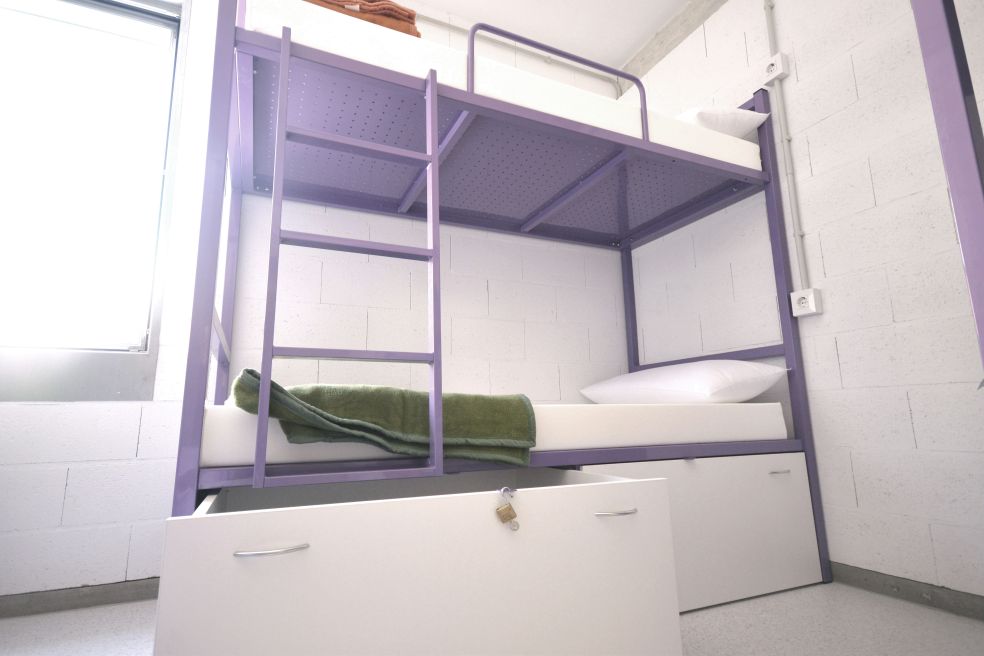 Bed in dormitory CAPACITY 4