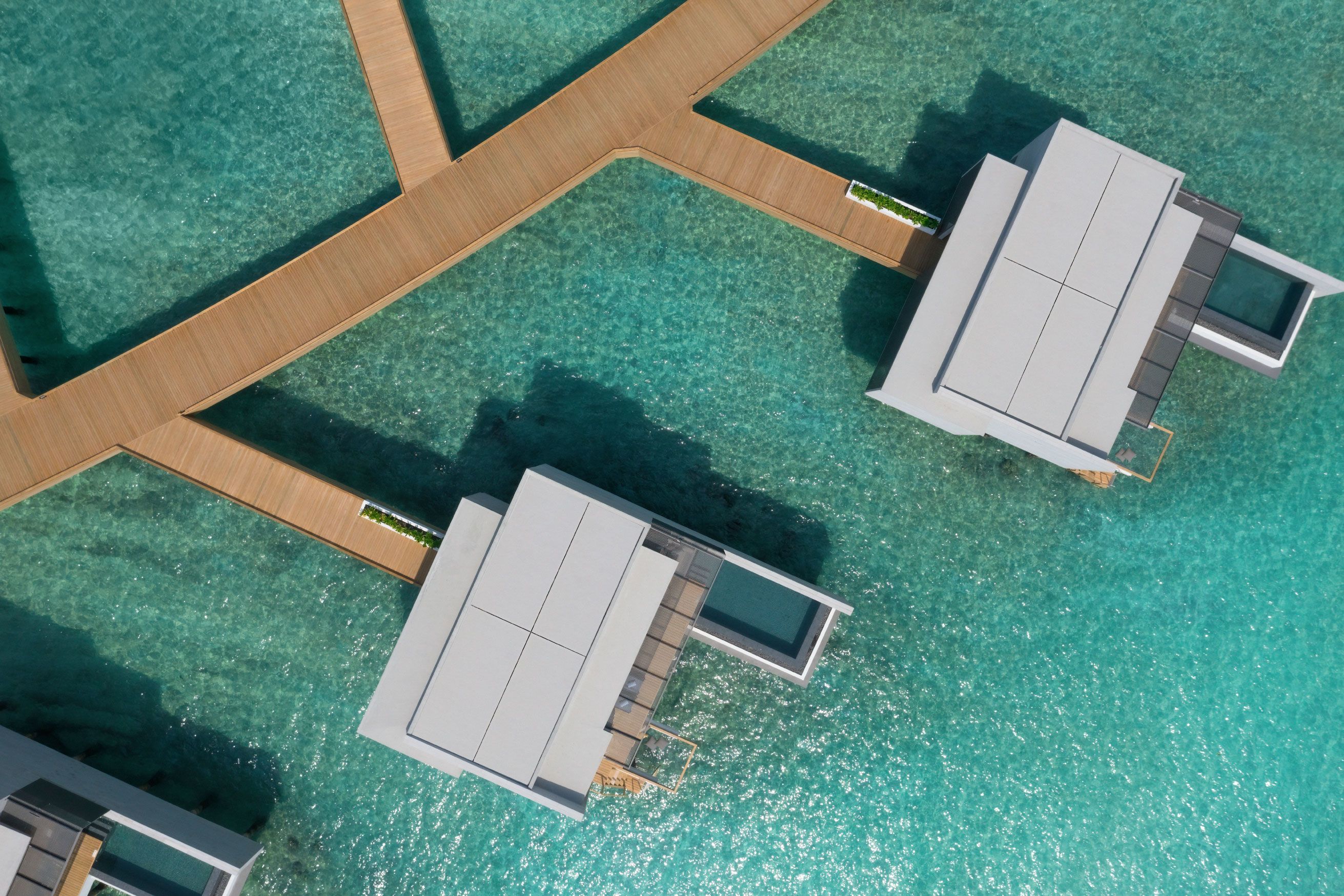 Sunset Overwater Pool Villa