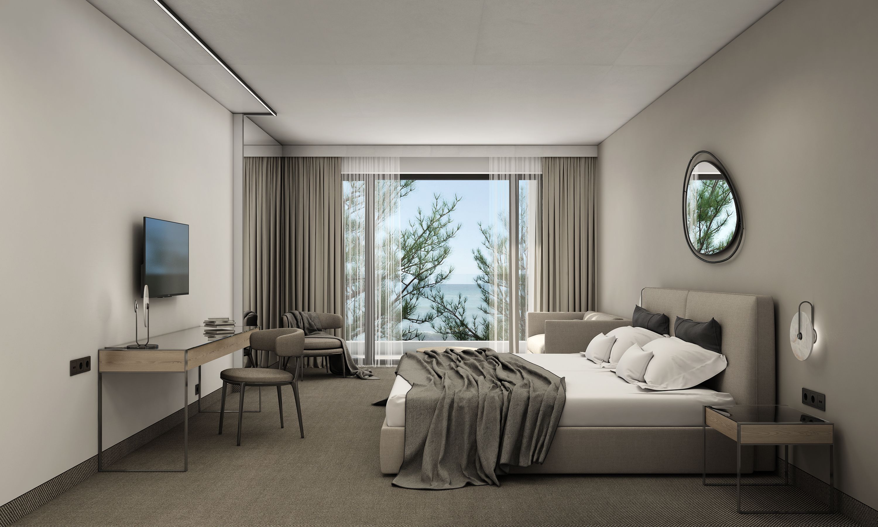 Single w.Child Deluxe Room (Sea View, Balcony)