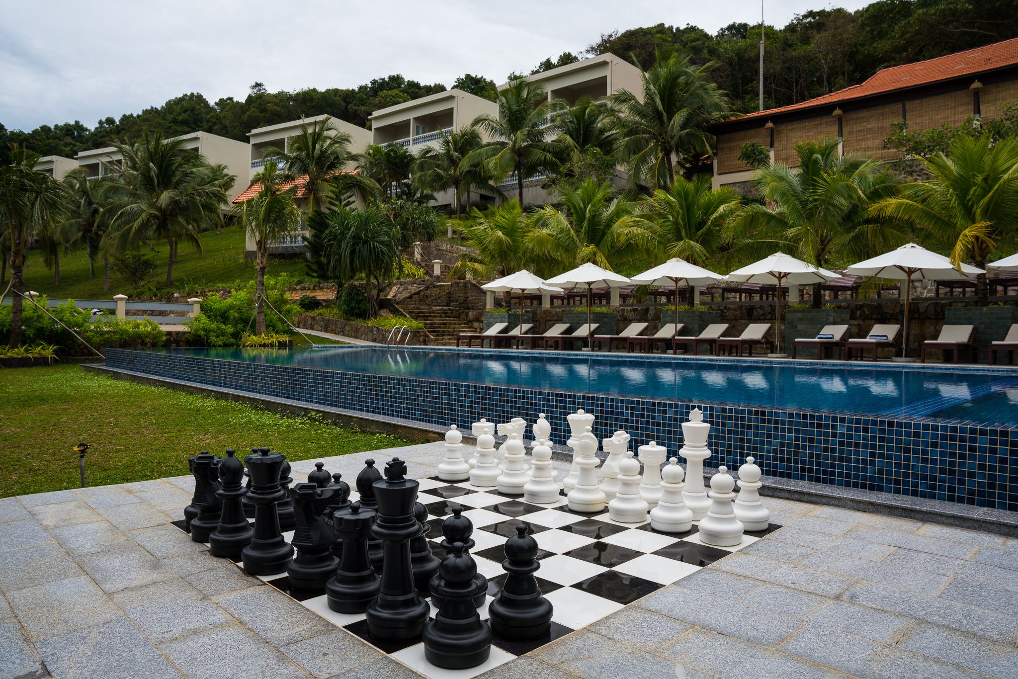 Piscina exterioara/interioara