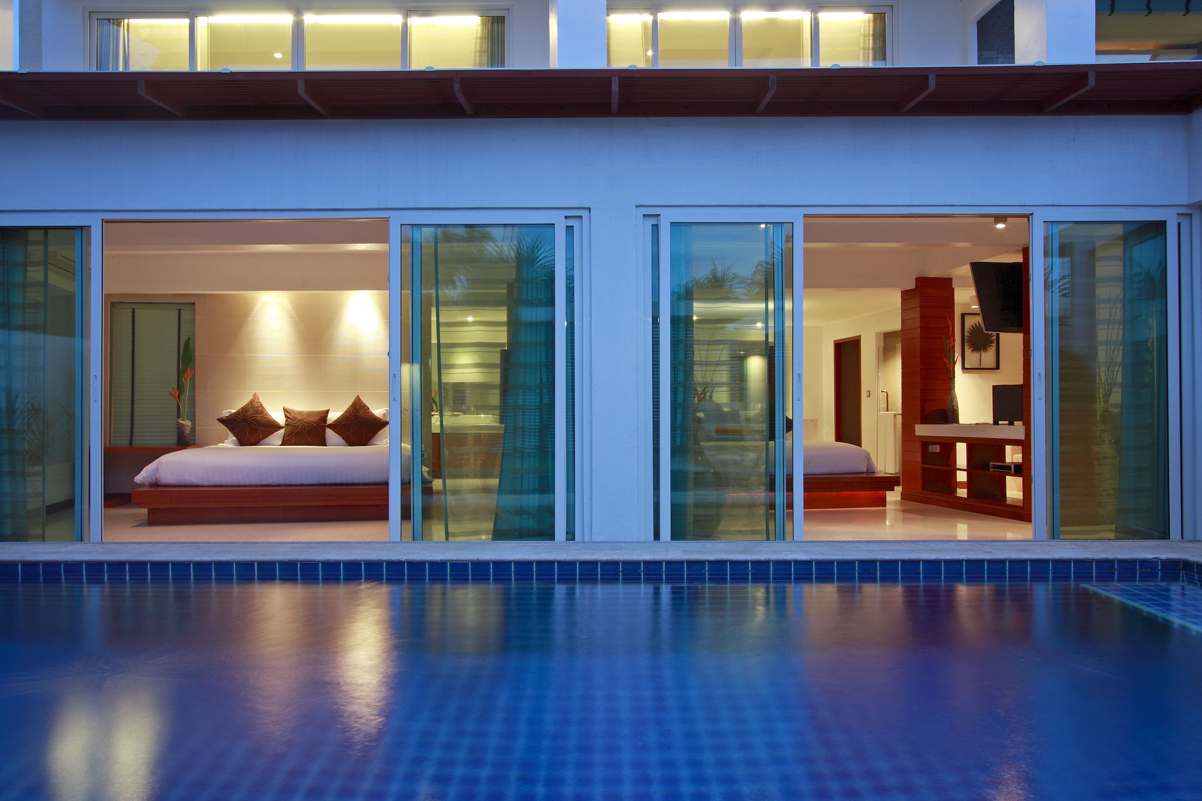 Beachfront Grand Pool Villa