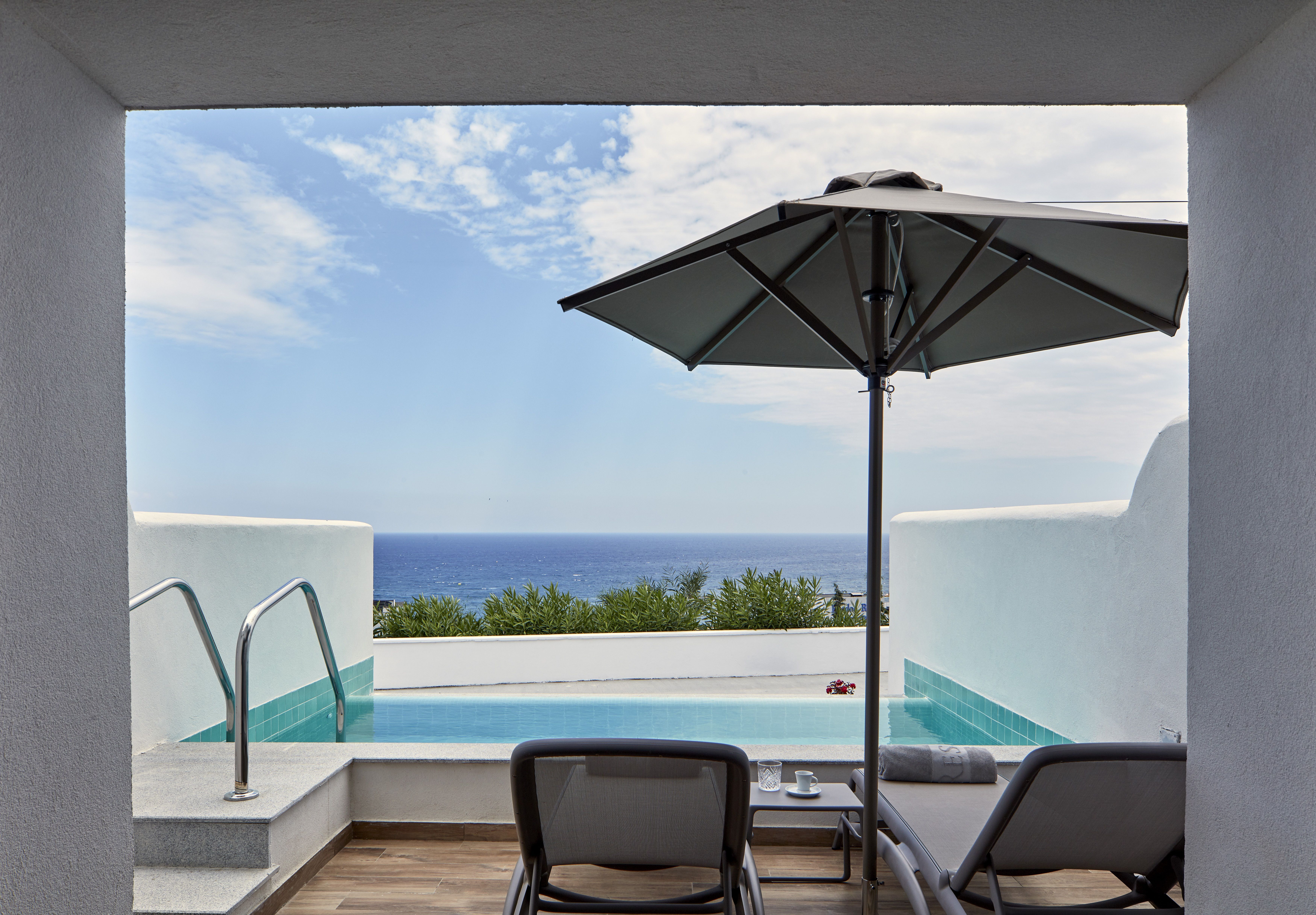 Country Single Use Sea View Private Pool Terrace