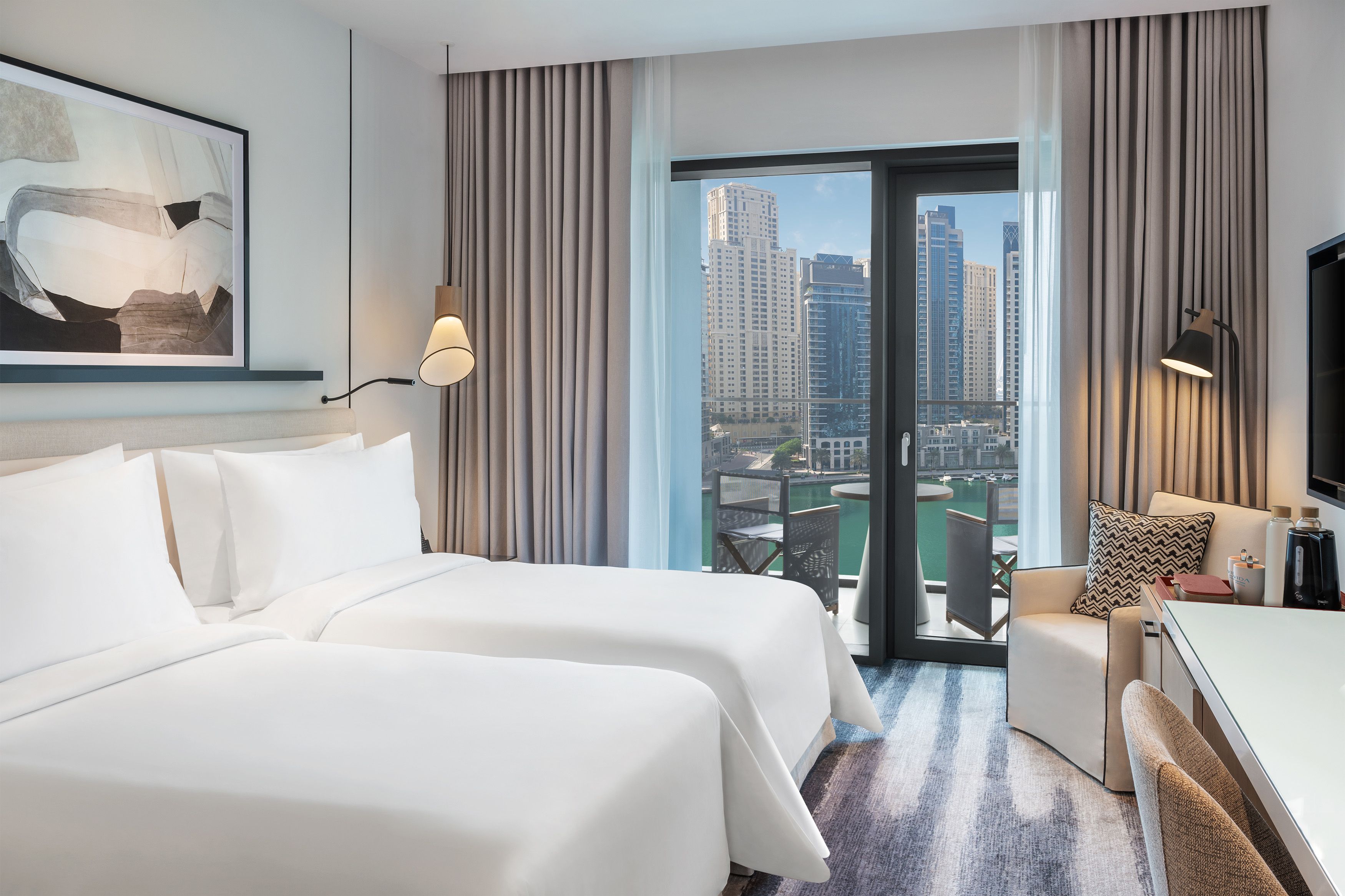 Deluxe Room Marina View Twin