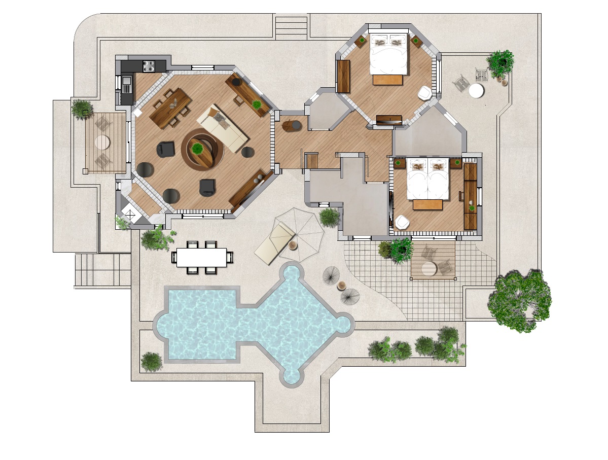 Domes Luxury Villa 2 Bedrooms with Private Pool