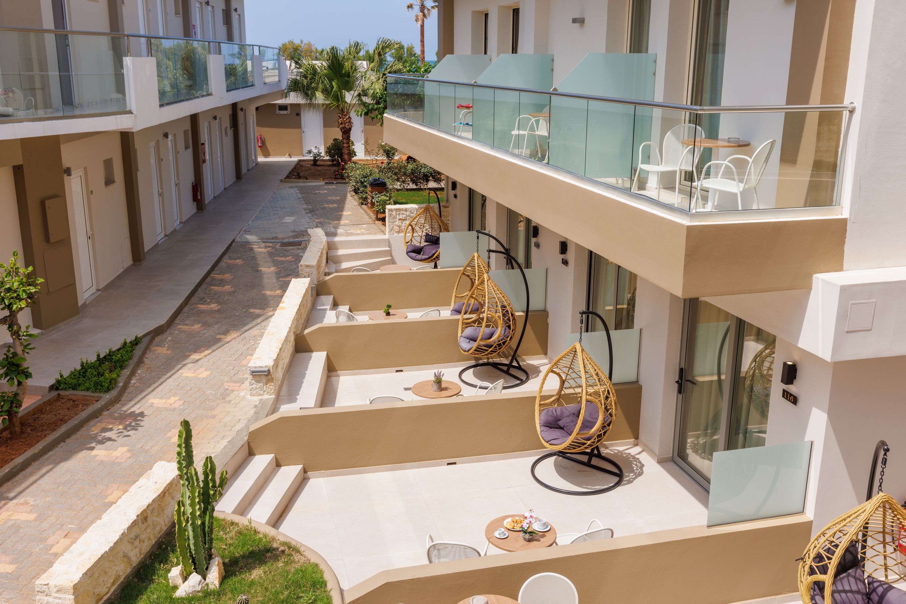 superior double balcony or terrace 