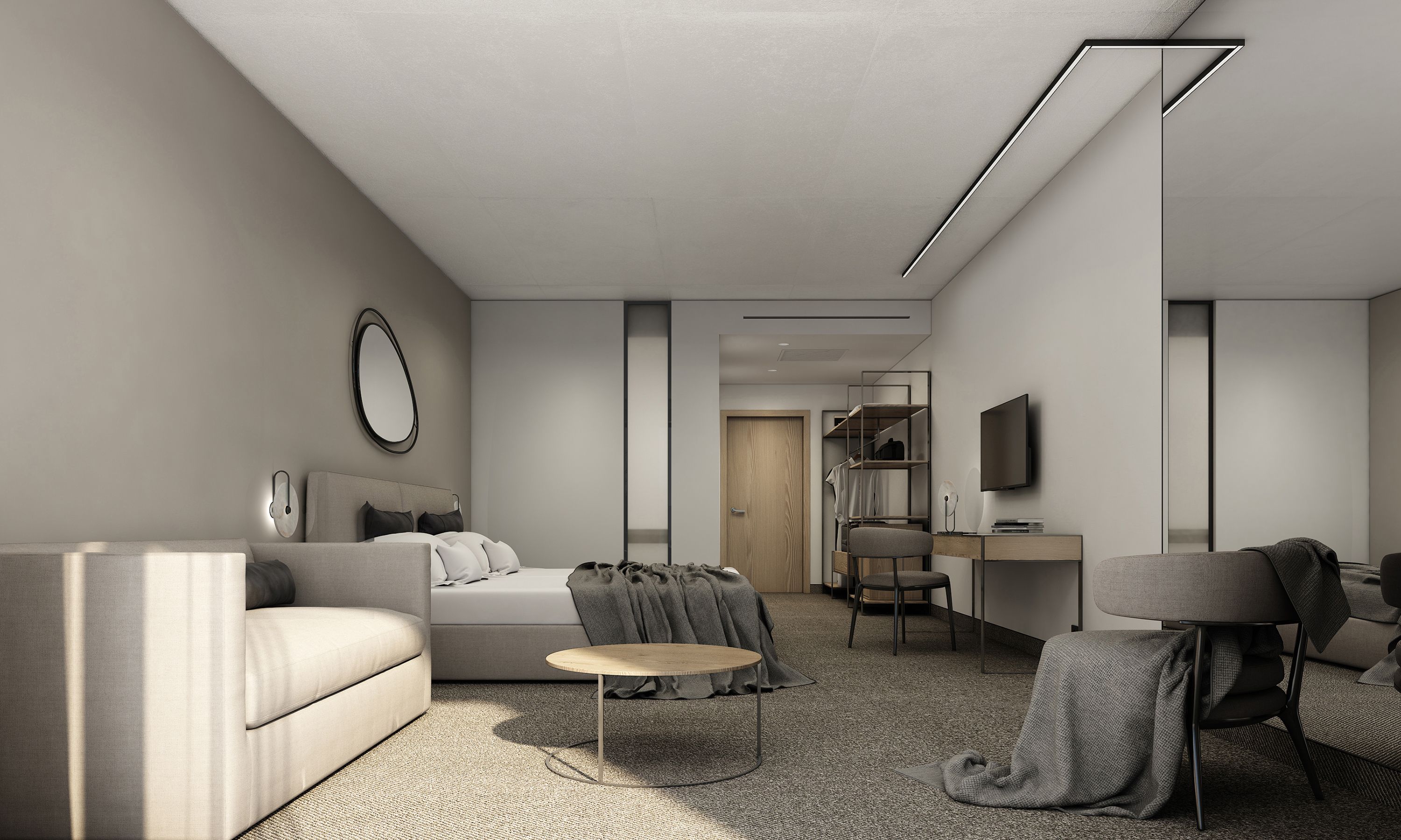 Twin Deluxe Room (Sea View, Balcony)