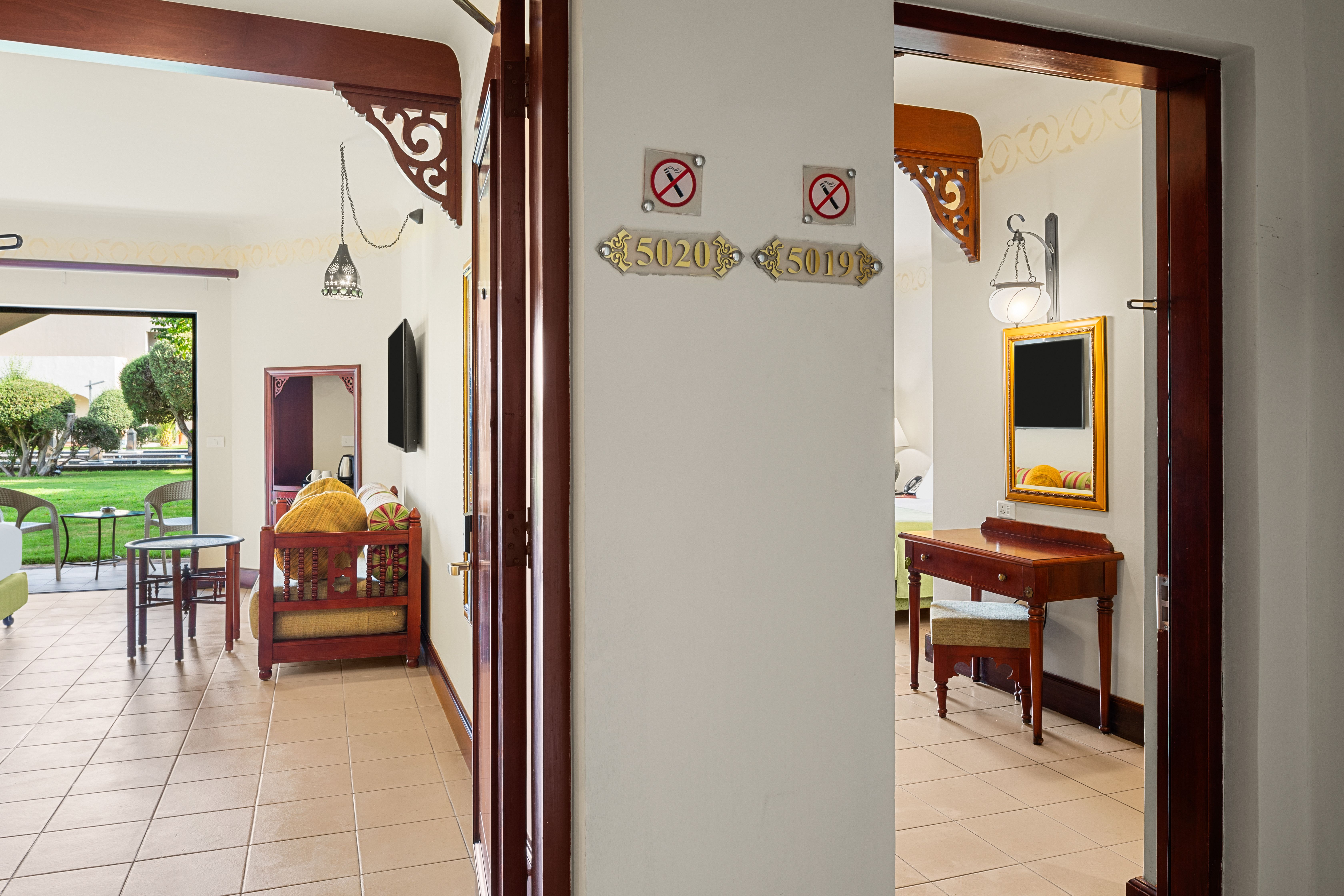 Family Interleading Room Garden View