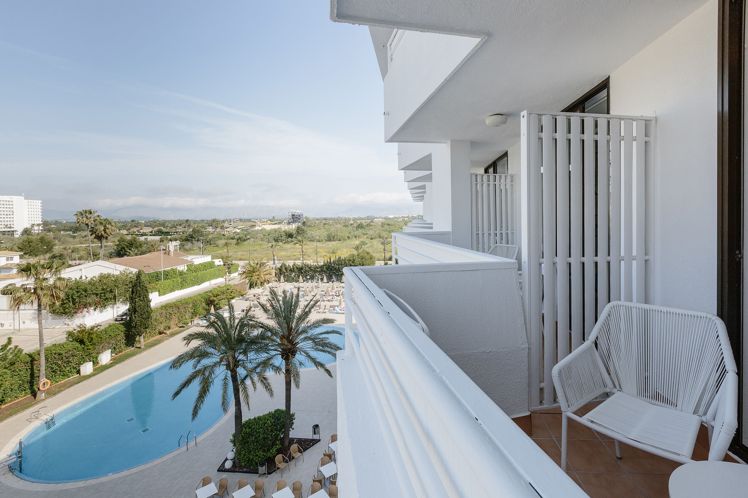Double Superior Room Pool View with Balcony or Terrace