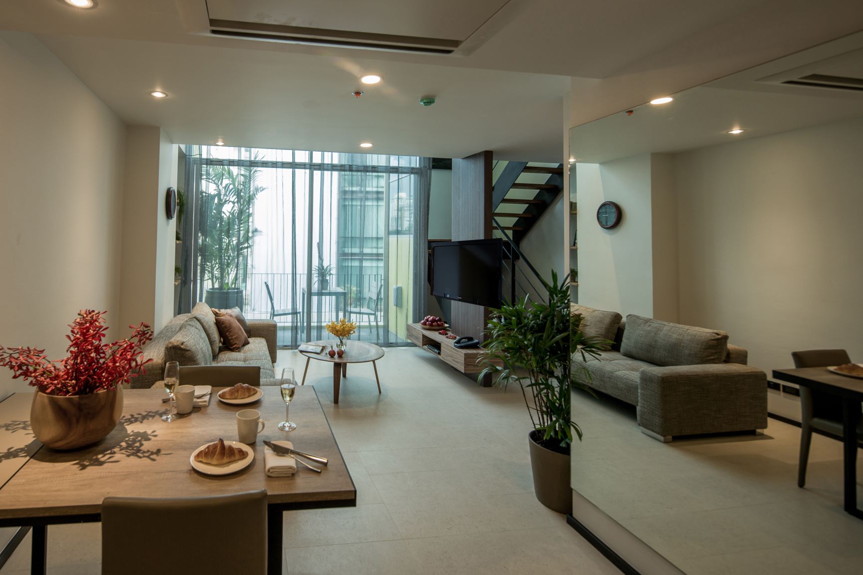 One Bedroom Duplex Suite