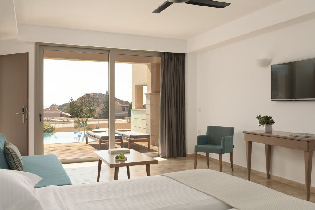Suite Junior Private Pool with sea view