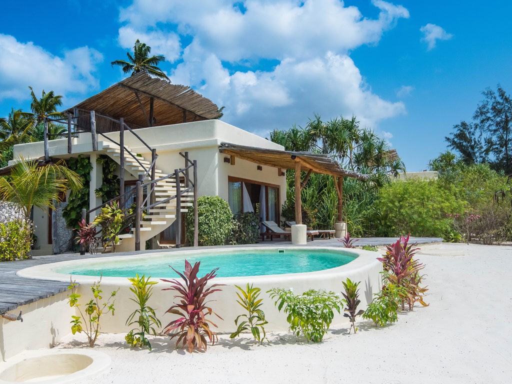 Beachfront One-Bedroom Villa