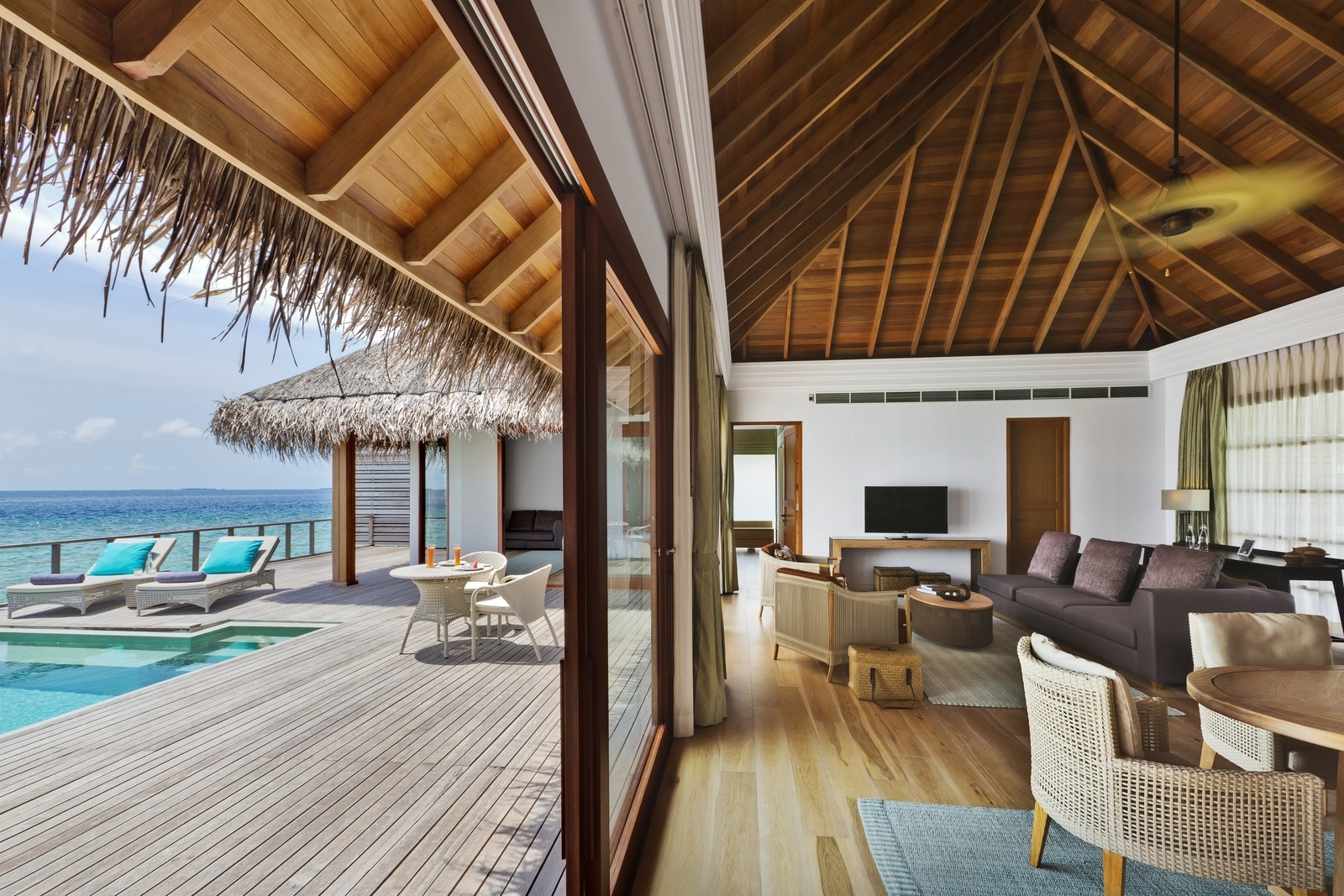 Two Bedrooms Overwater Pool Pavilion