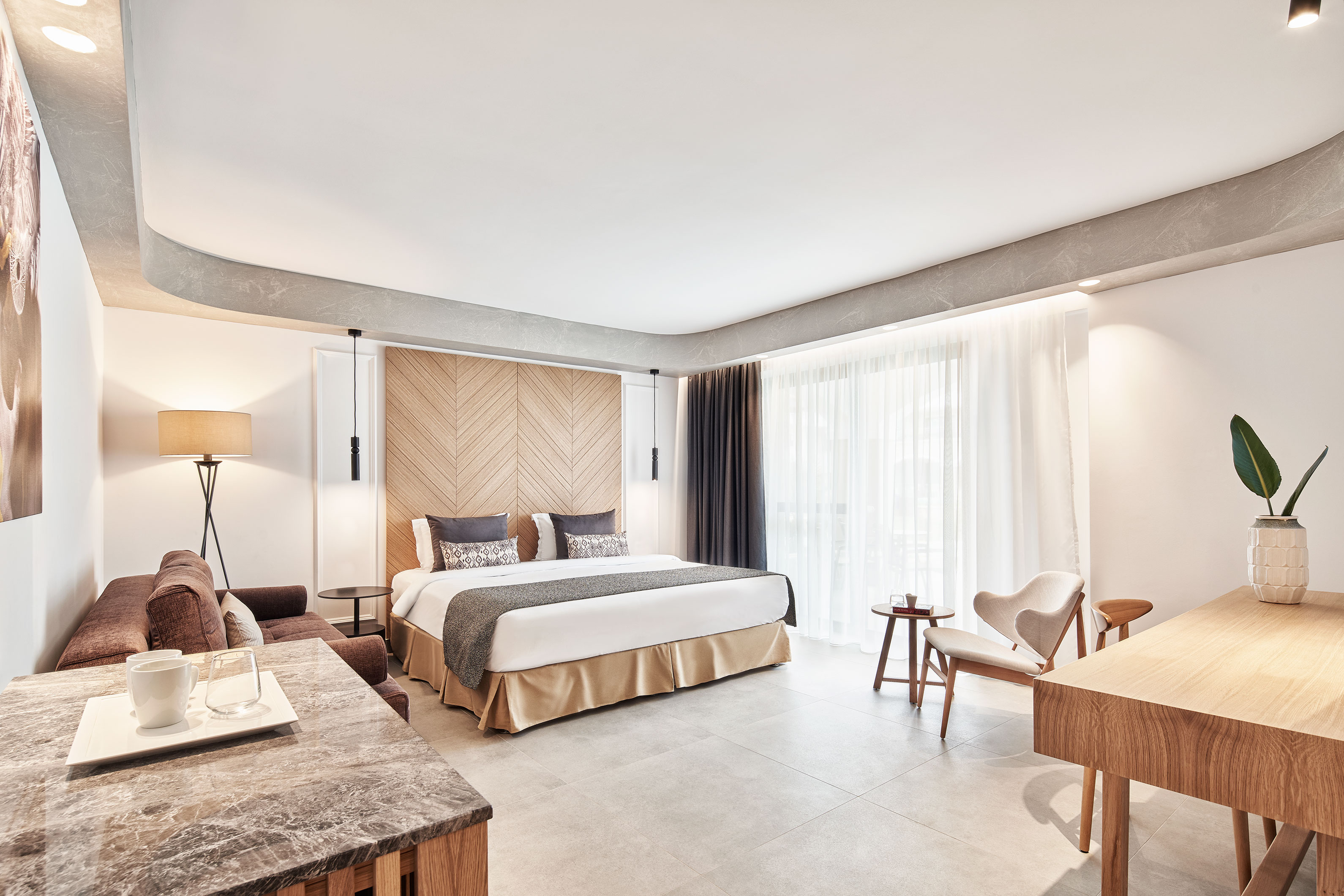 ROOM DOUBLE SIDE SEA VIEW BALCONY OR TERRACE