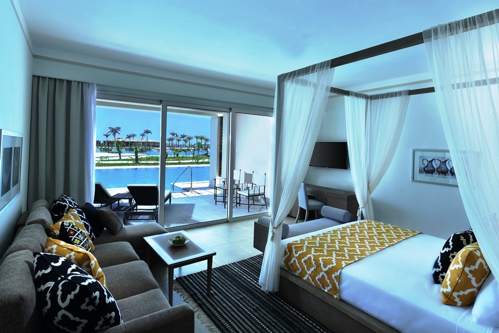 Premium Deluxe Sea view+swim up pool