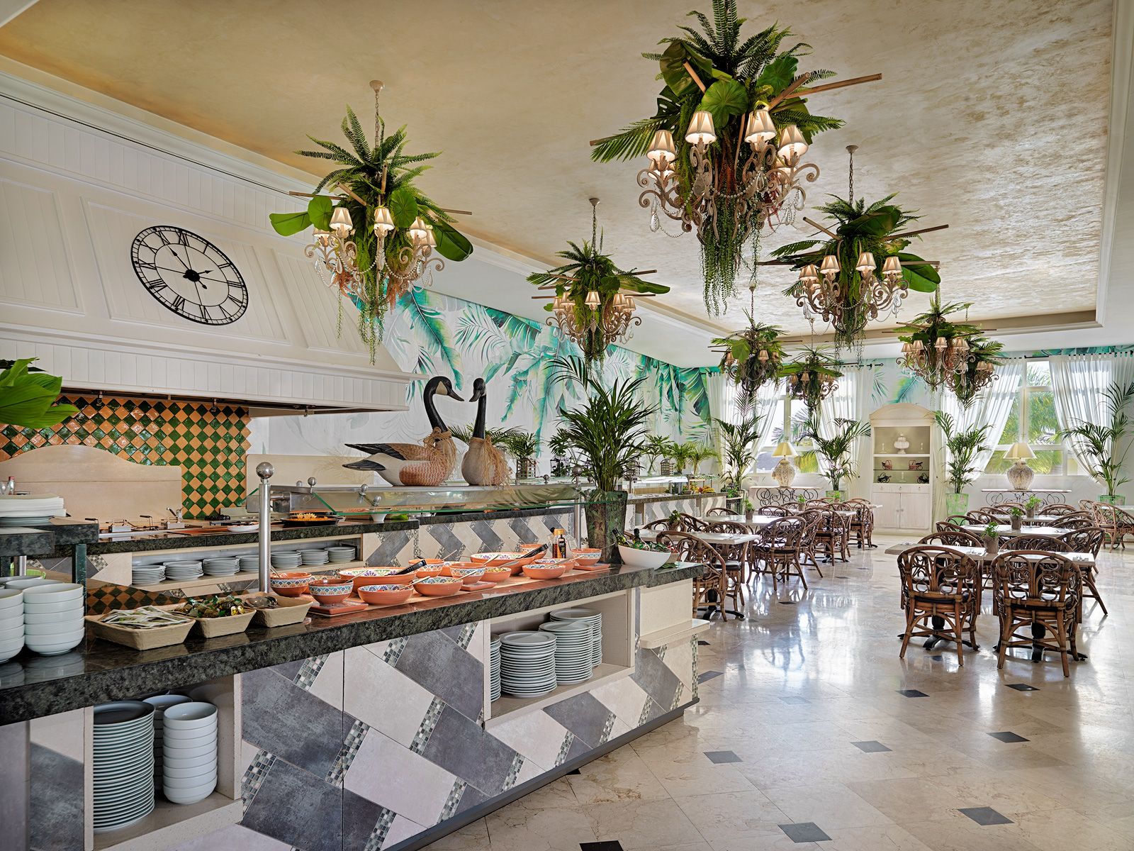 Veranda restaurant buffet