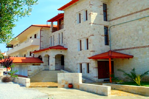 Halkidiki, Hotel Medousa, exterior, hotel, intrare.jpg