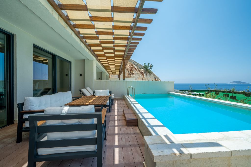 Junior Suite, Sea View with Private Pool 