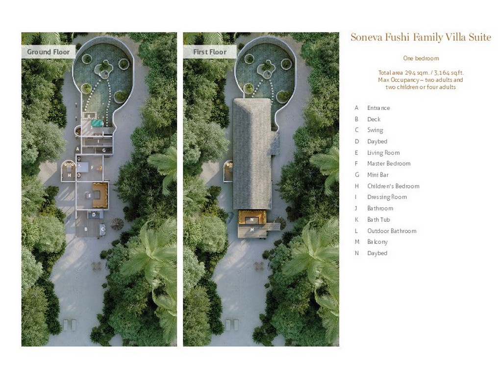 Soneva Fushi Family Villa Suite