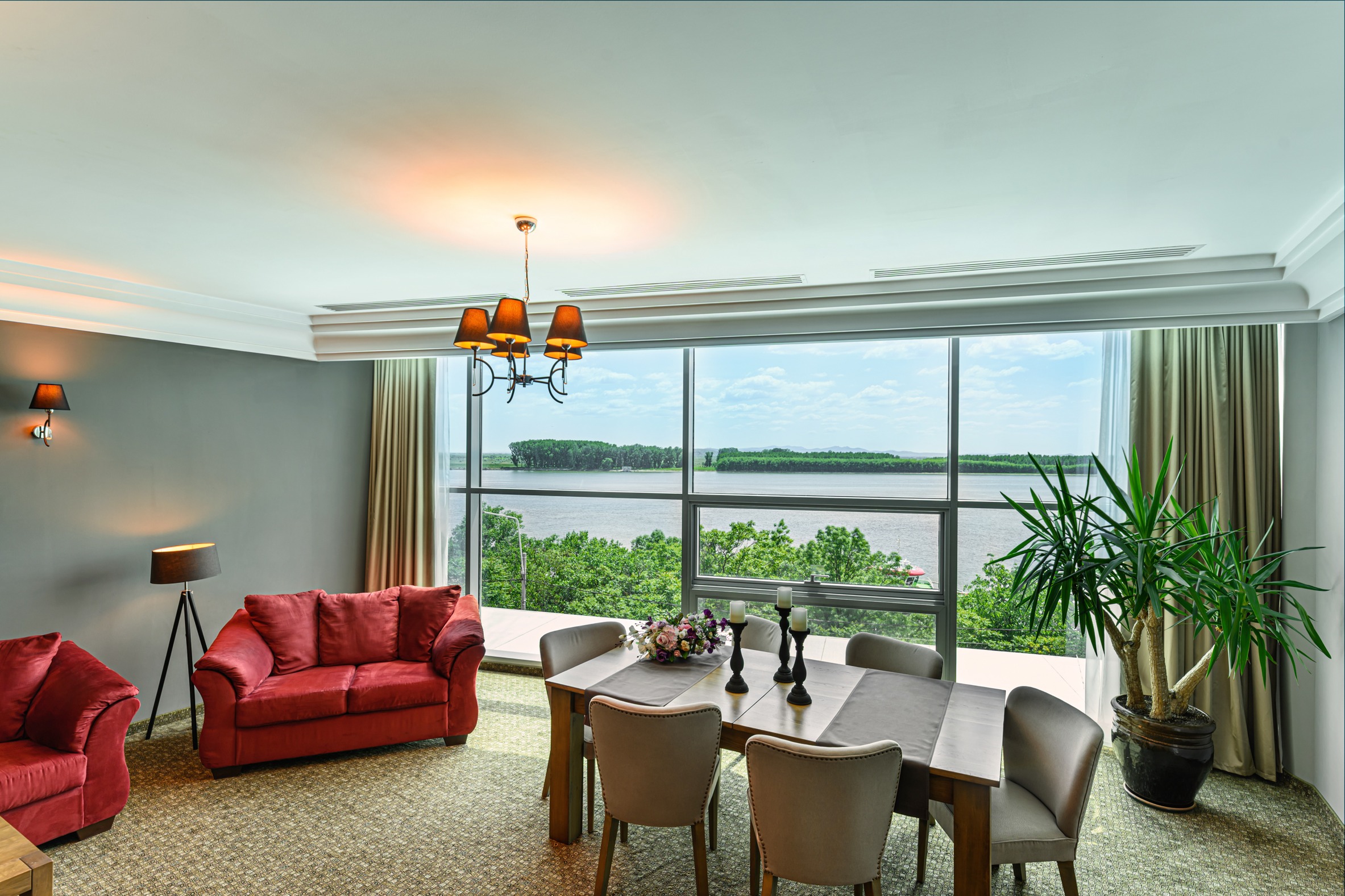 Presidential Suite panoramic Danube view