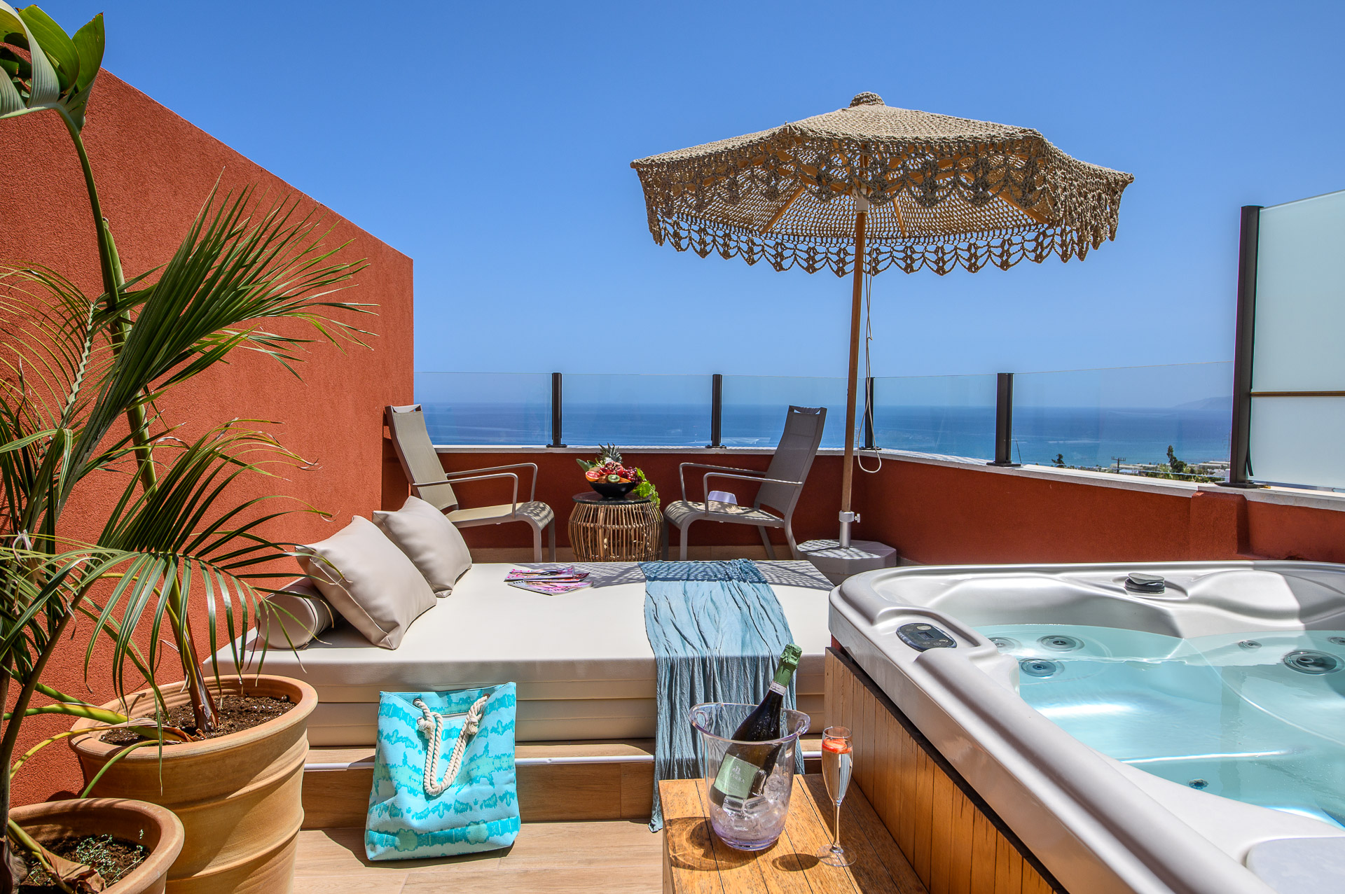 Elite Suite Sea View Outdoor Jacuzzi