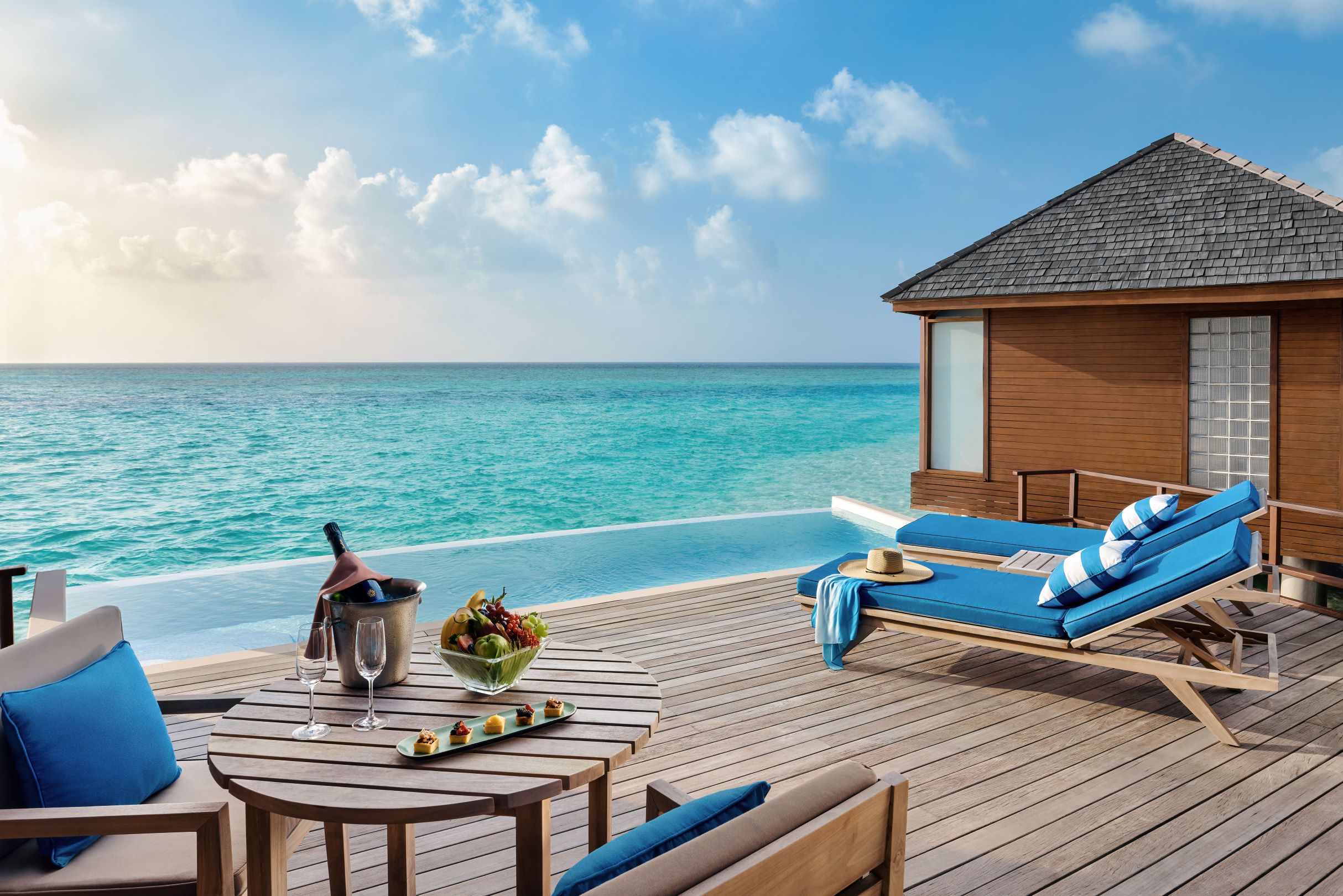 Sunset Overwater Pool Suite