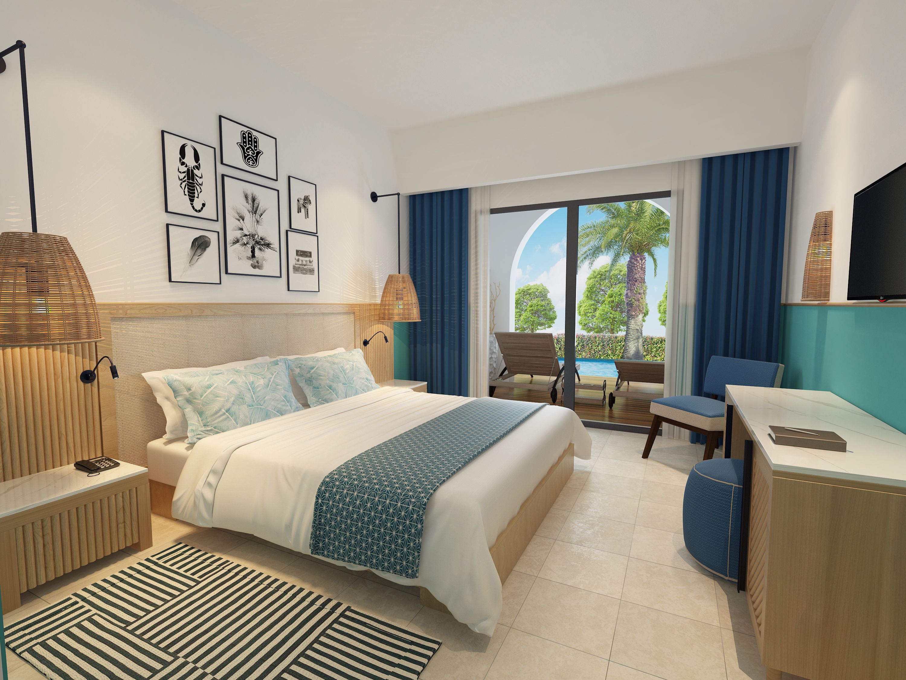 Room Swip Up PoolView