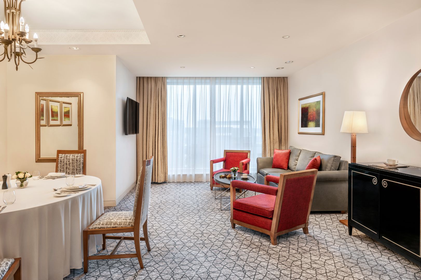 Fully Furnished Two Bedroom Hotel Suite