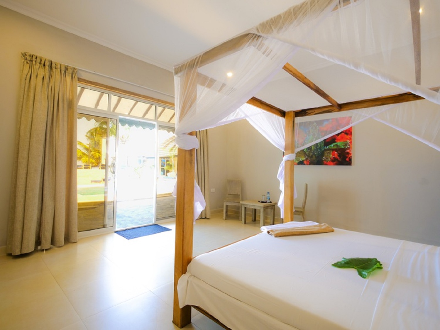 beachfront double room 