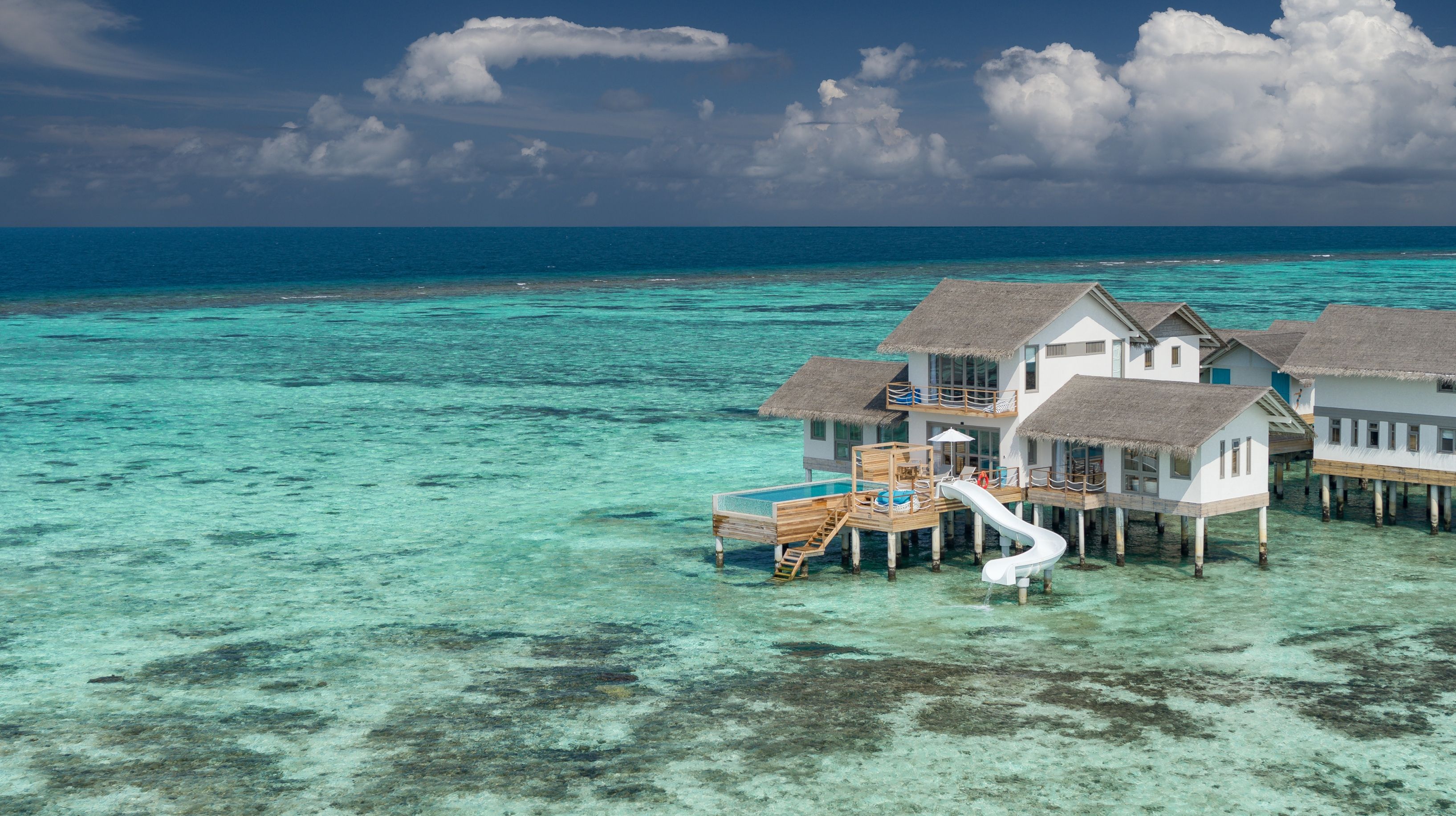 TWO BEDROOM LAGOON POOL VILLA WITH SLIDE