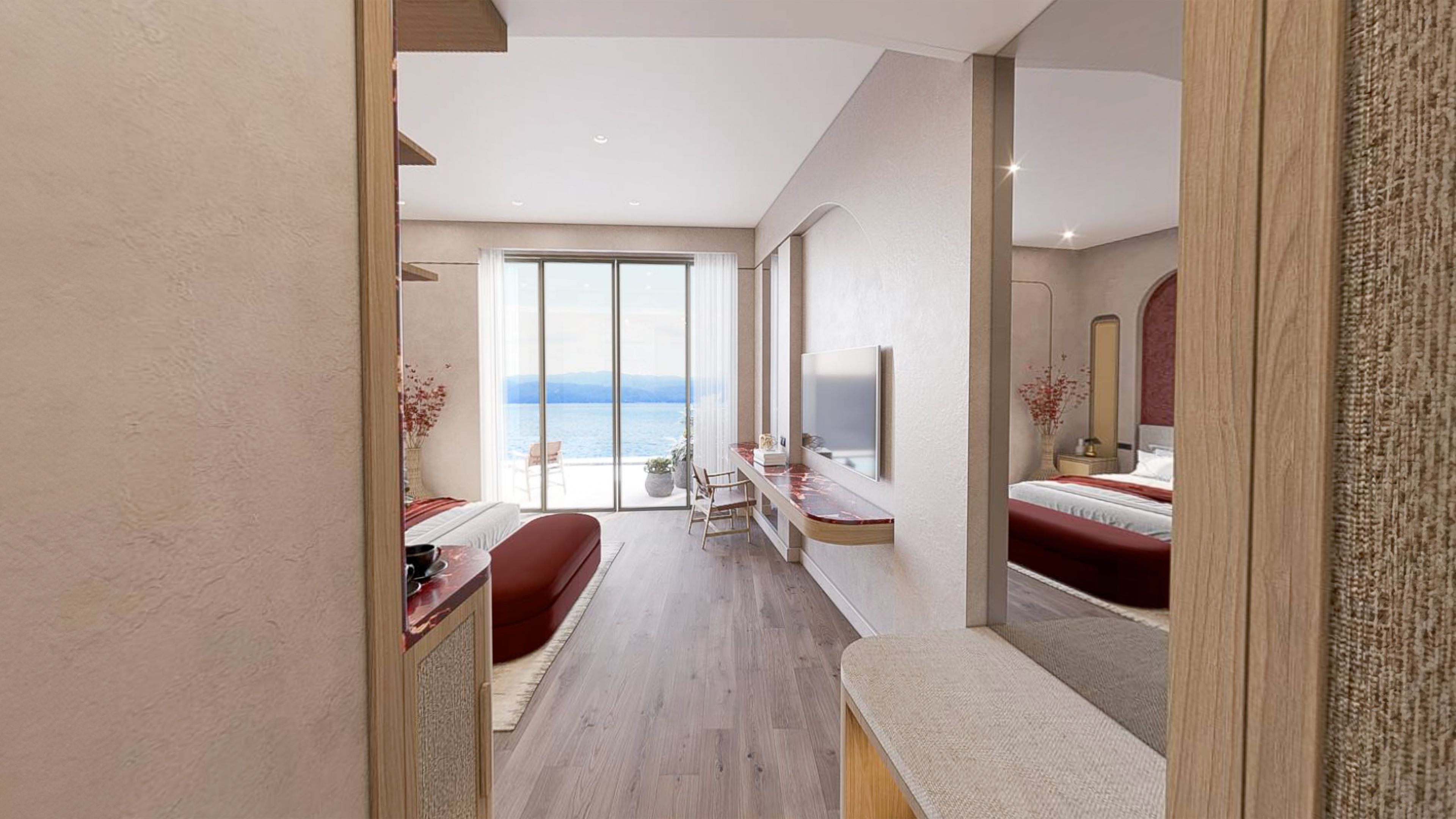 Junior Suite Sea View With Sky Pool