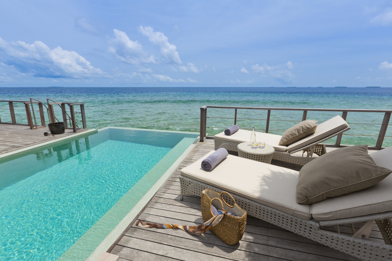 Two Bedrooms Overwater Pool Pavilion