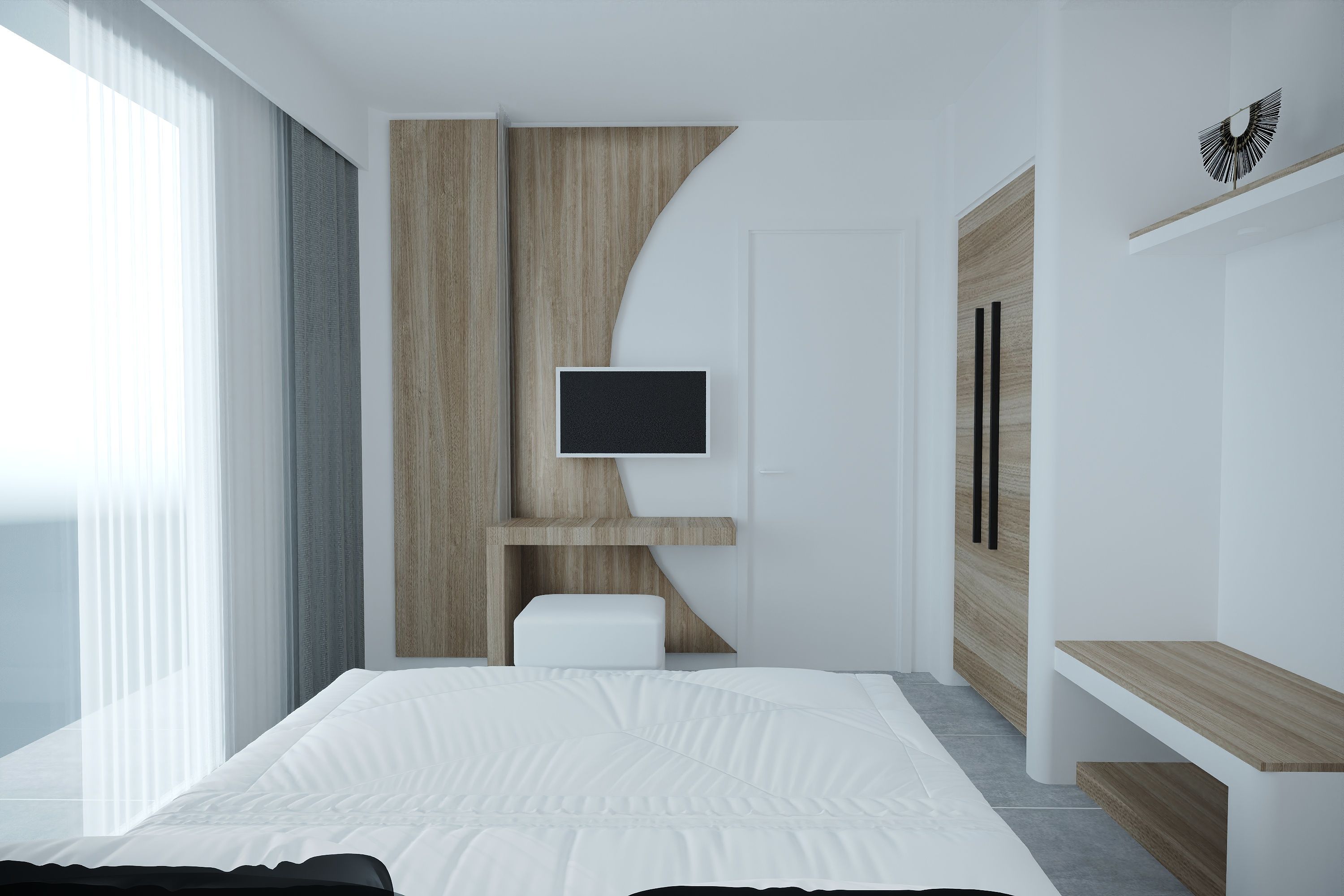 SUPERIOR FAMILY GARDEN VIEW WITH 2 BEDROOMS AND BALCONY OR TERRACE 