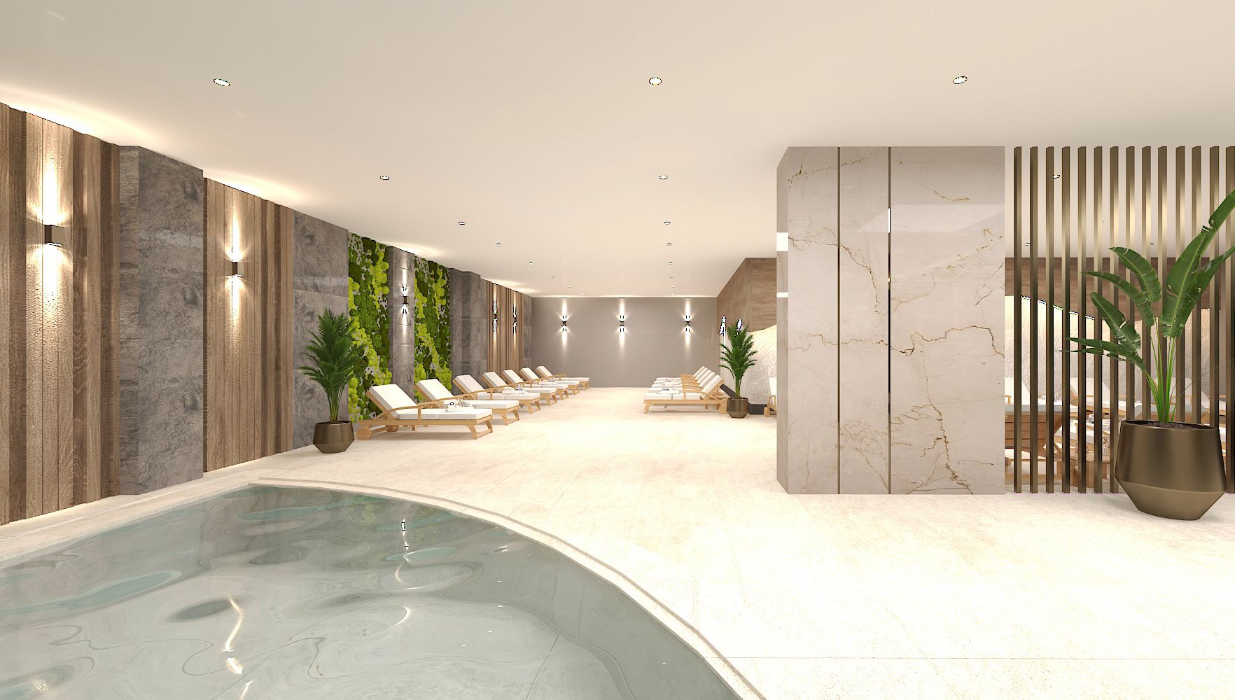 Piscină interioară
