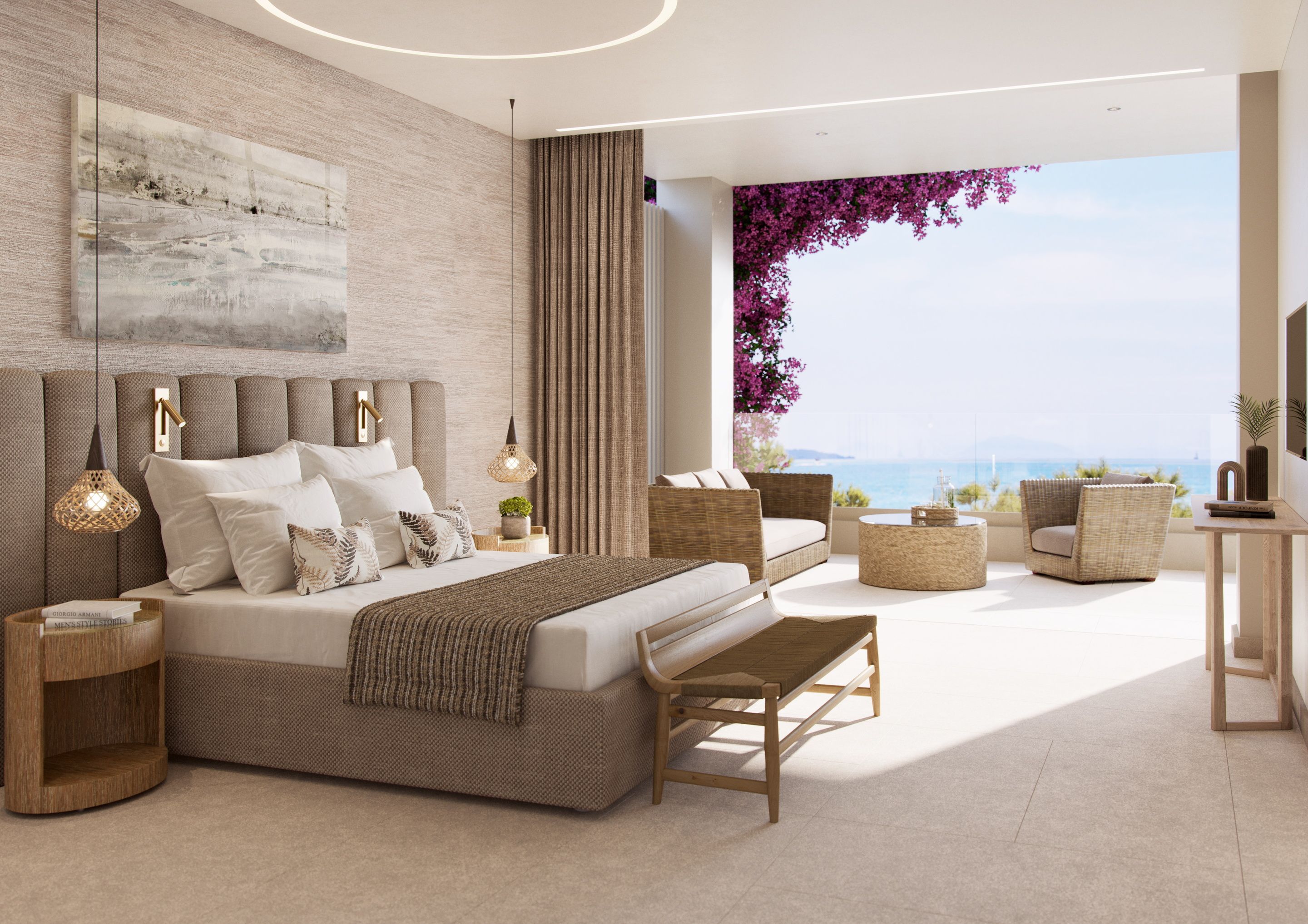 Deluxe One Bedroom Bungalow Suite Balcony Sea View