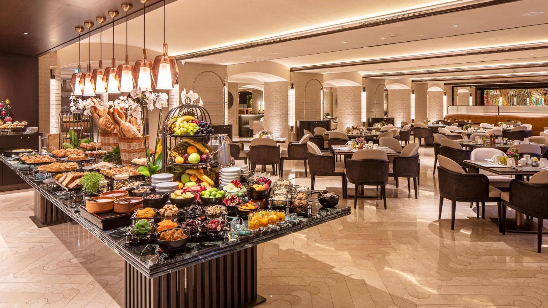 Breakfast buffet