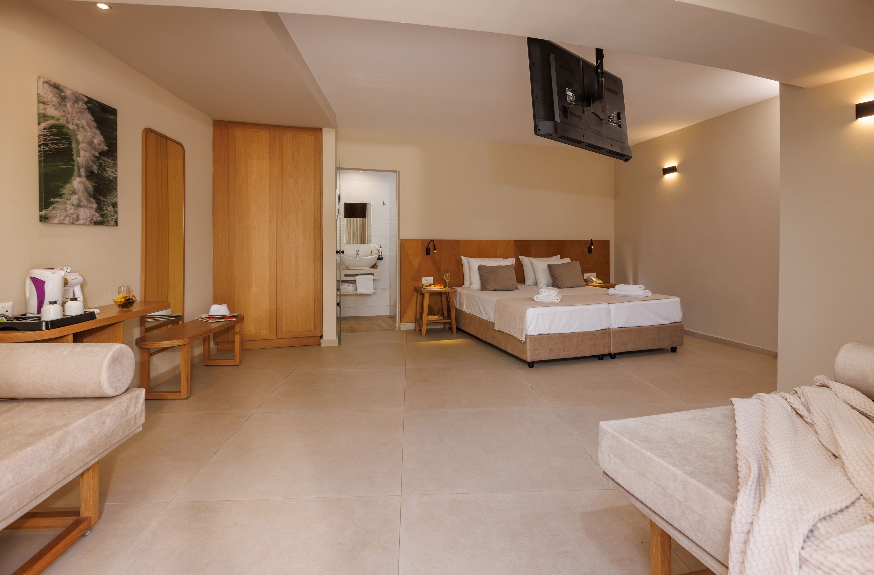 superior double balcony or terrace 