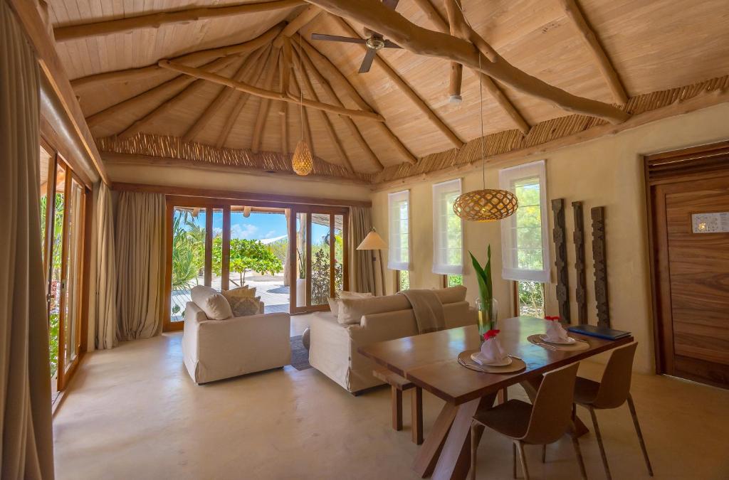 Beachfront One-Bedroom Villa