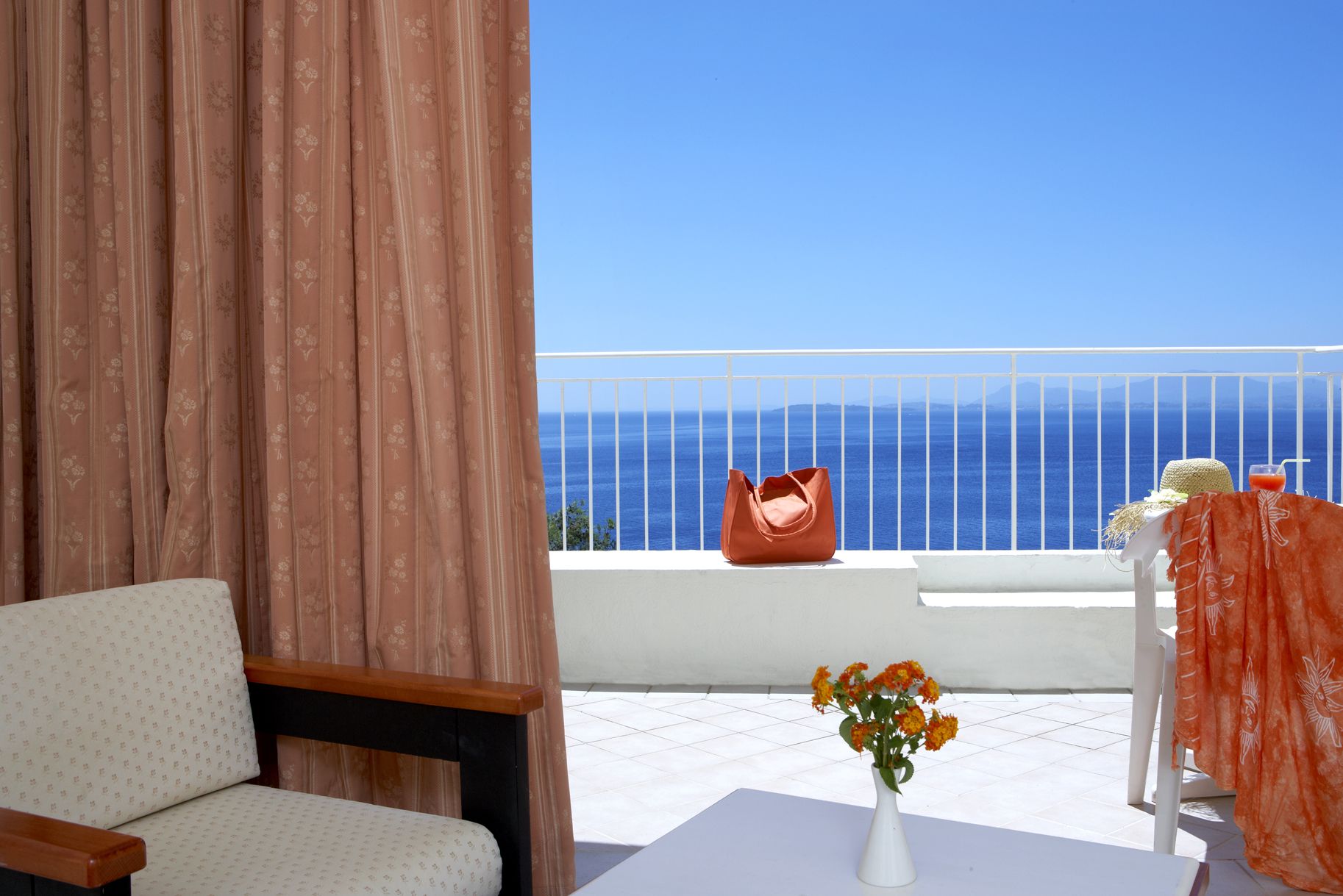 DOUBLE ROOM MAIN BUILDING  SEA VIEW