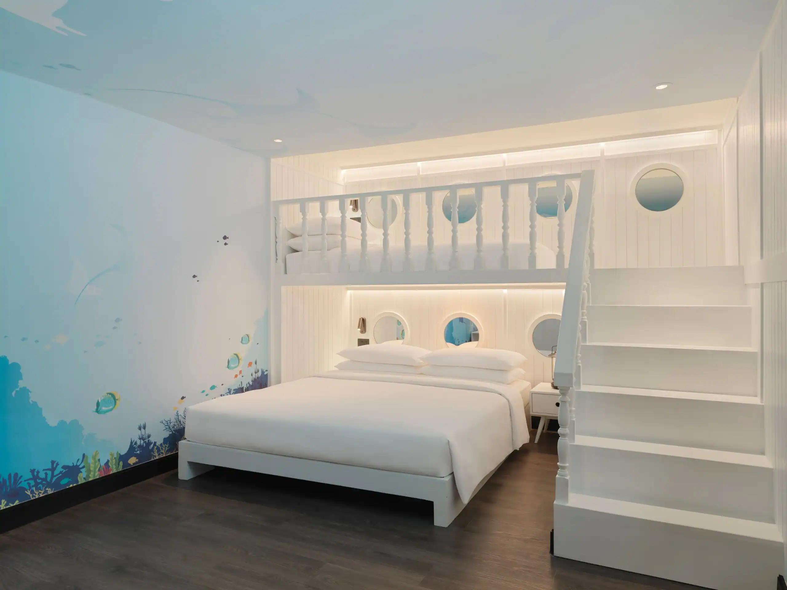 TWO BEDROOM FAMILY ROOM BUNK BED 