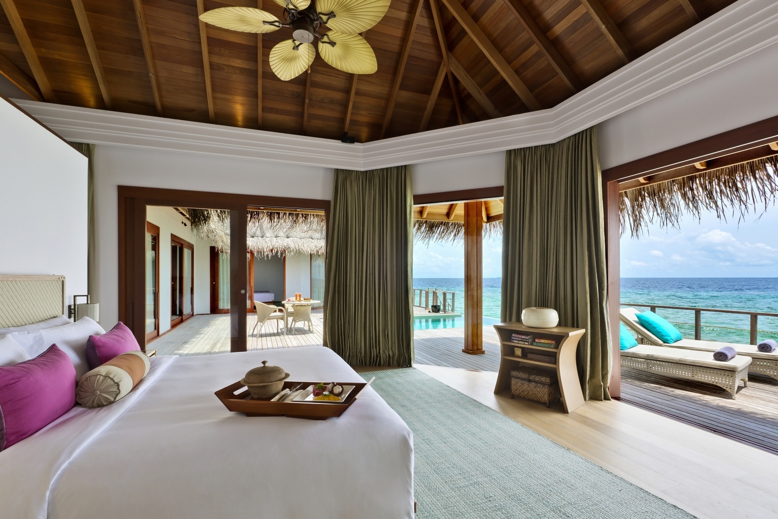 Two Bedrooms Overwater Pool Pavilion