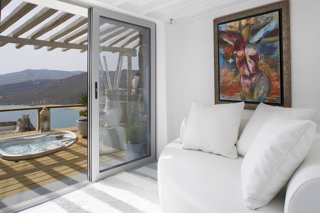 Junior Suite with Sea View and Outdoor Jetted Tub