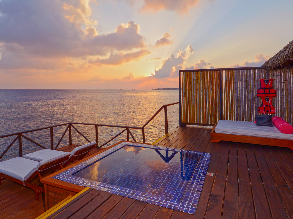 Sunset Water Villa with Private Pool & Jacuzzi