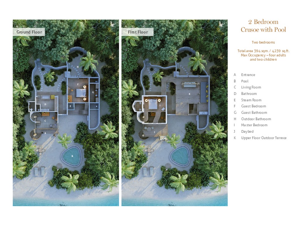 Crusoe Villa Two Bedroom With Pool