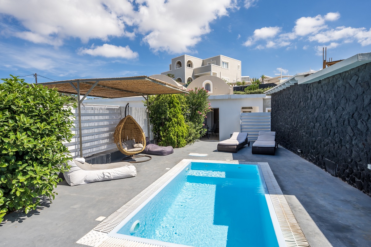 Maisonette with private pool - Sea View