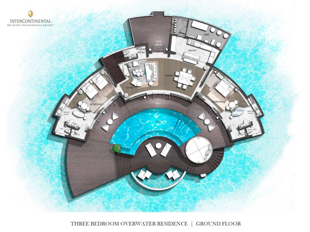 Three Bedroom Overwater Residence