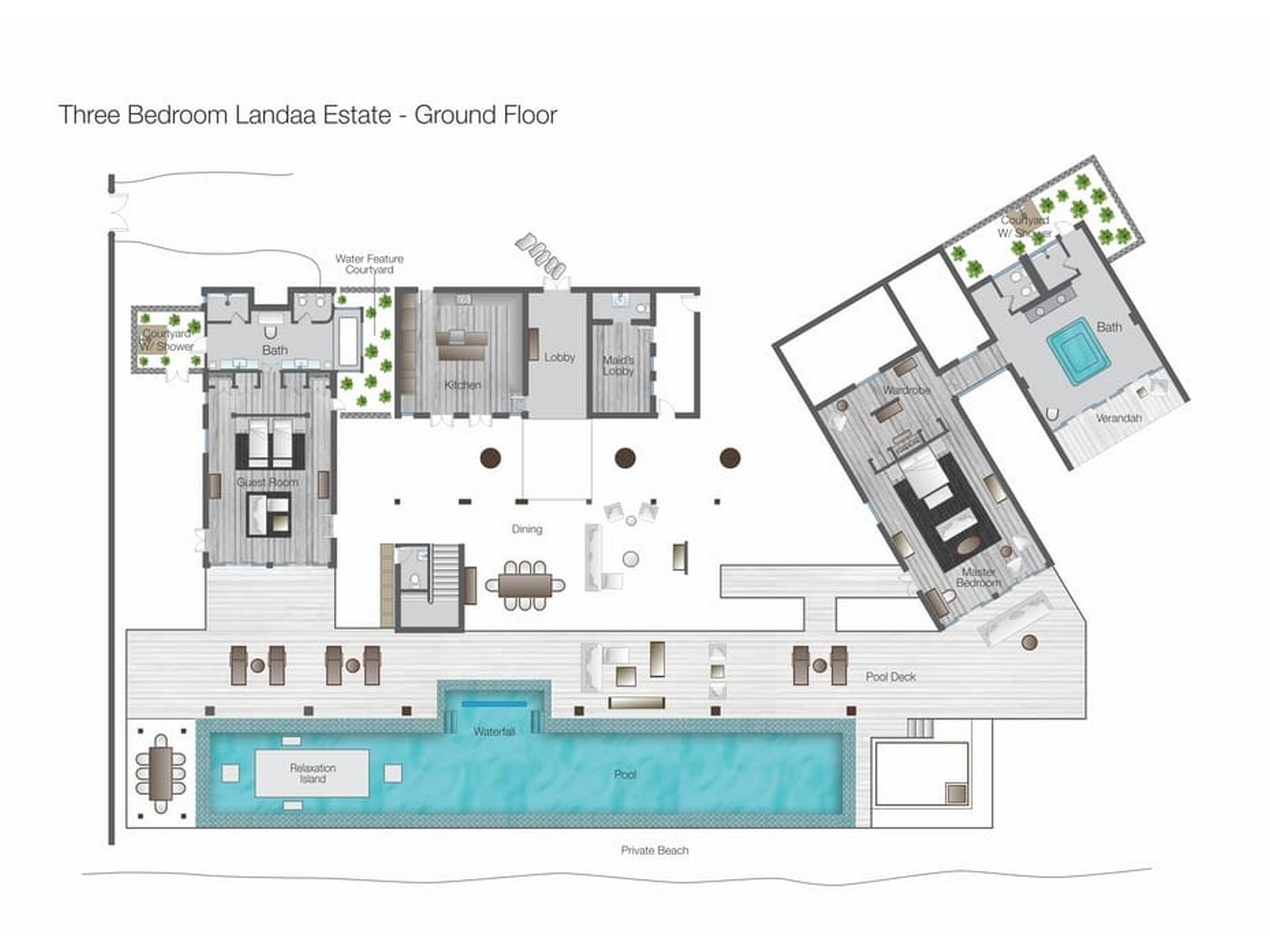THREE-BEDROOM LANDAA ESTATE